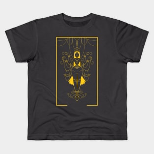 Tarot Card inspired Design Ties Kids T-Shirt